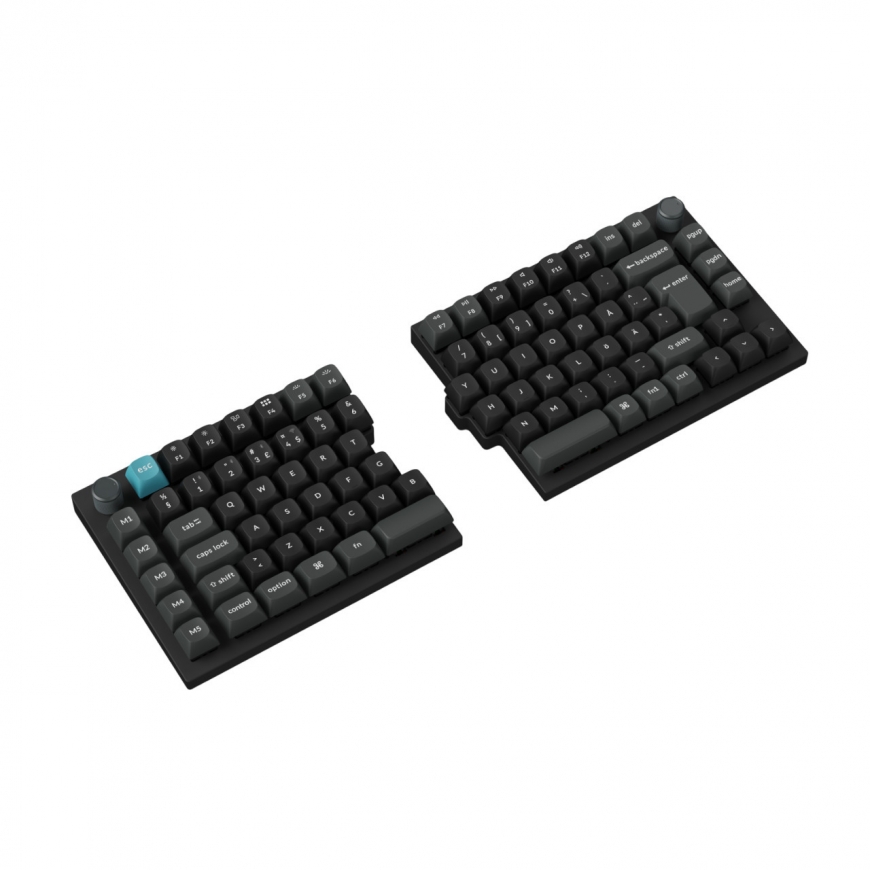 Keychron Q11 Ultra 75% 8K Split Wireless Tri-Mode K POM tastatūra, sarkanas slēdzenes – 2