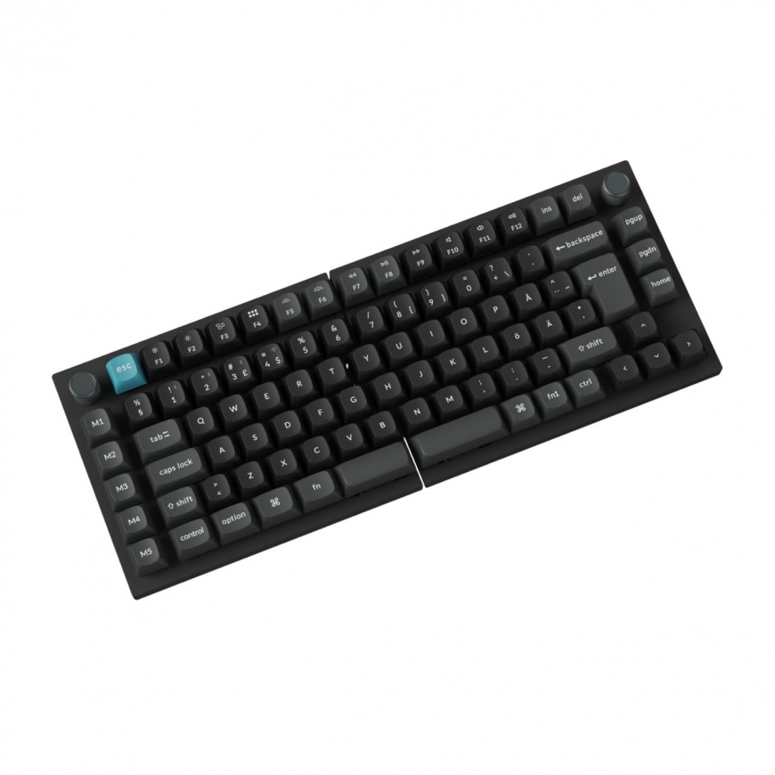 Keychron Q11 Ultra 75% 8K Split Wireless Tri-Mode K POM klaviatūra, raudoni jungikliai – 5