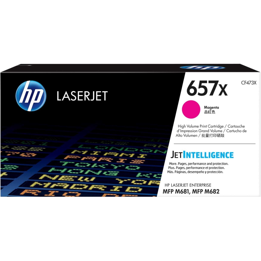 HP 657X Пурпурный