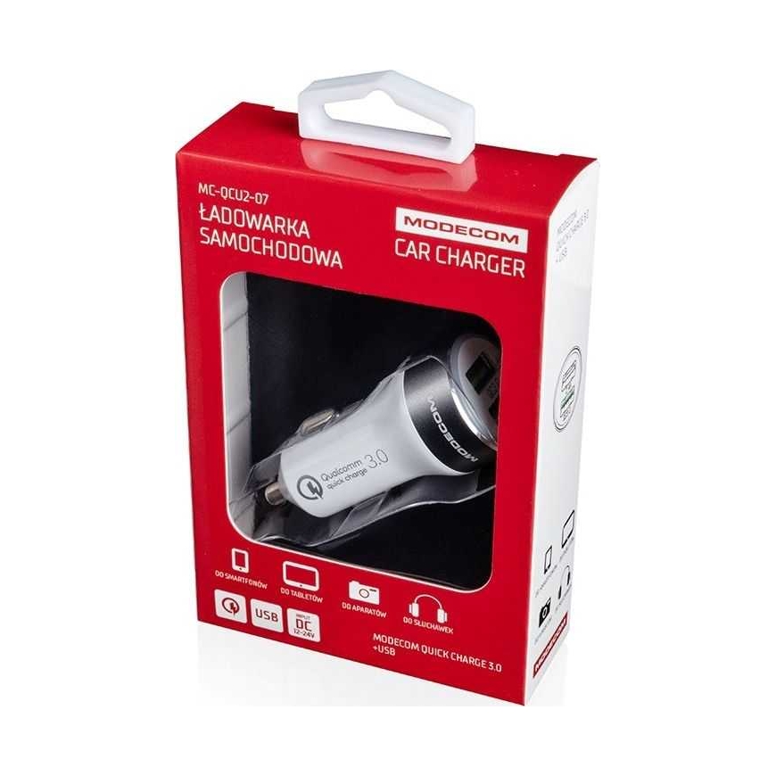 Modecom ZT-MC-QCU2-07 Hall/Valge – 2