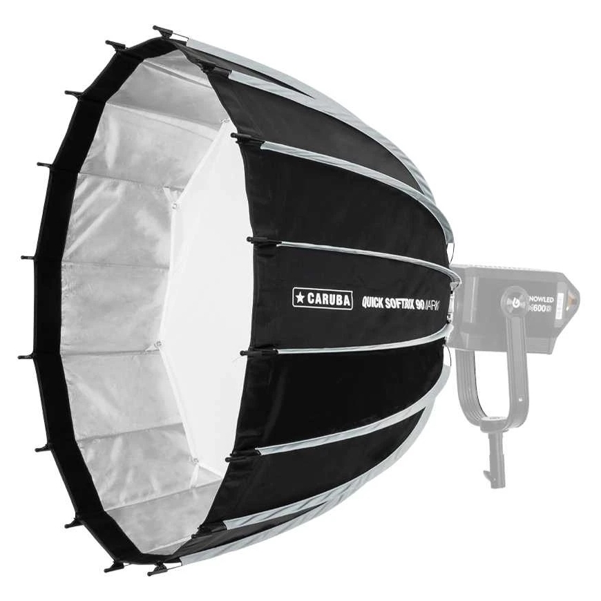 Apšvietimo įranga - Caruba Quick Softbox Mark II 90cm su difuzoriais – 3