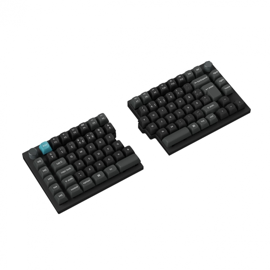 Клавиатура Keychron Q11 Ultra 75% 8K Split Wireless Tri-Mode K POM, коричневые переключатели – 2