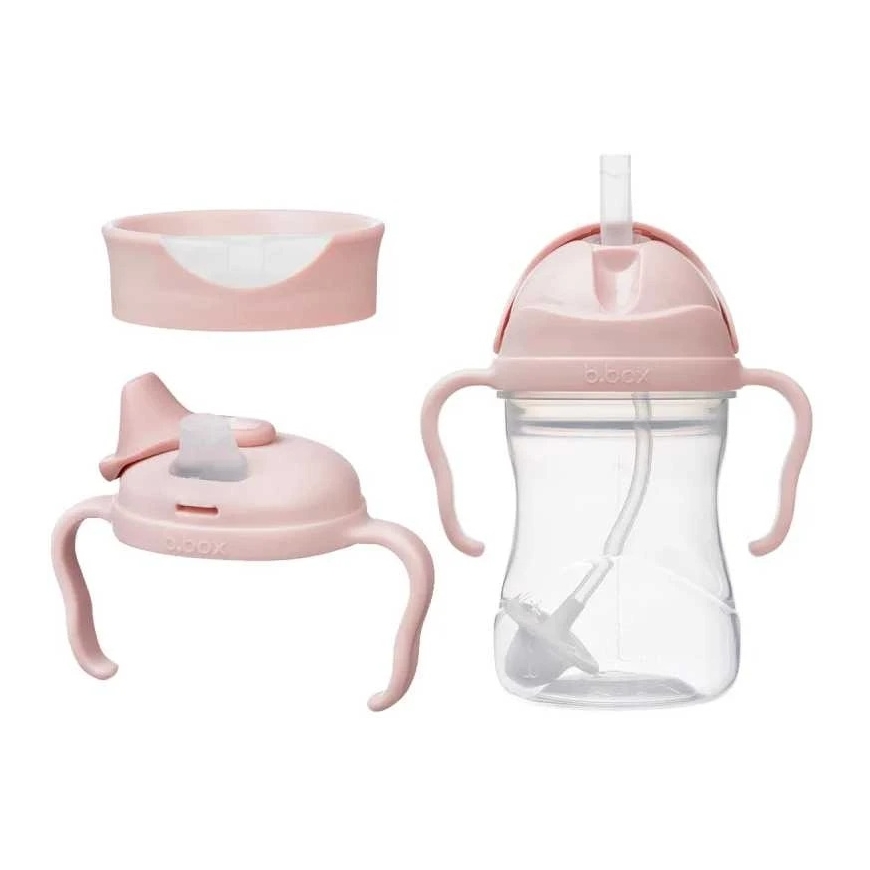 B.BOX 3in1 Beauty Set: Sipper Cup, Water Bottle, Training Cup 240 ml Pink Pink