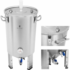 Royal Catering Fermentation Tank Beer Fermentor with Chiller 30L