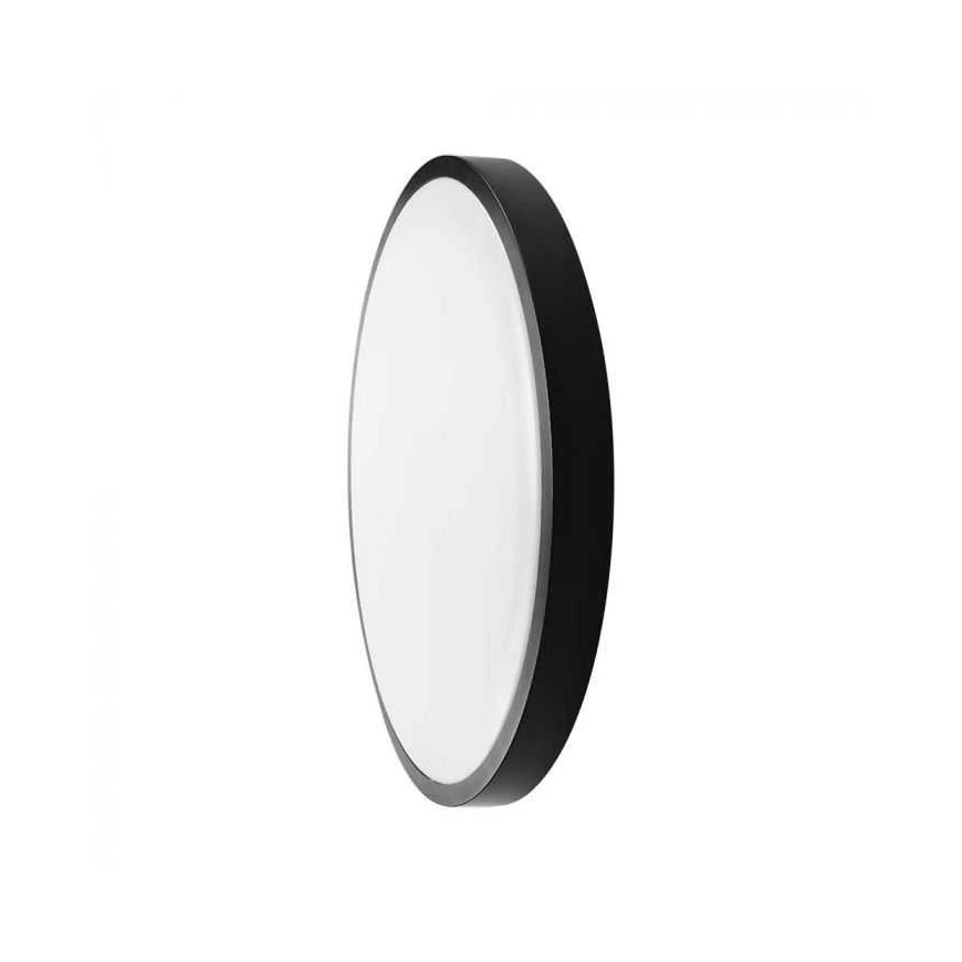 V-tac 18W LED Surface Mount Wall Light, Black Body, 3000K, IP44