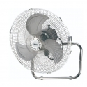 Ventilators, 3 vienā, 18"/ 45.72 cm, 70 W, 3 ātrumi, hromēts/mel Ventilators, 3 vienā, 18"/ 45.72 cm, 70 W, 3 ātrumi, hromēts/mel