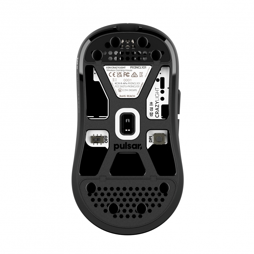 Pulsar X2N CRAZYLIGHT Мини игровая мышь, черная – 5