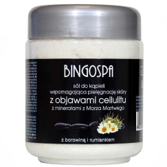 Bingospa Selluliittia Vastaava Kylpy-Suola Kuolleenmeren Mineraalien ja Mudan Kanssa 550g