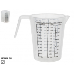 Mõõtekann 1200 ml, 15 x 18,5 x 12,7 cm, KITCHEN&GO