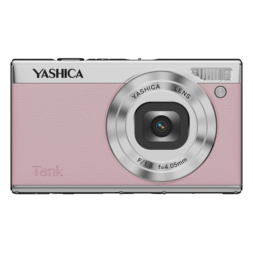 YASHICA Tank digikamera, vaaleanpunainen