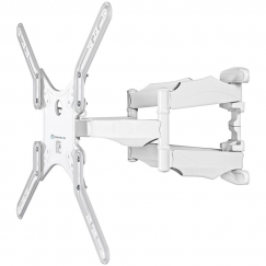 ONKRON-näyttöteline 37” – 70 tuuman LCD LED OLED-näytöille, Valkoinen
