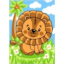 Beldizart Wizardi picture by numbers. Sitting in the sun 13x16 cm MINI106