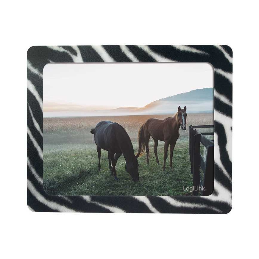 Logilink Nuotraukų pelytės kilimėlis Zebra – 2