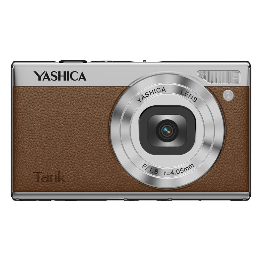YASHICA Цифровая камера Tank, коричневая