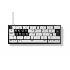 Pulsar PCMK 3 HE 60 ISO Nordic gaming keyboard, white