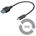 PremiumCord USB-C - USB 3.1 M-F -sovitin 20 cm PremiumCord USB-C - USB 3.1 M-F -sovitin 20 cm