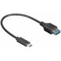 PremiumCord USB-C - USB 3.1 M-F adapter 20 cm PremiumCord USB-C - USB 3.1 M-F adapter 20 cm