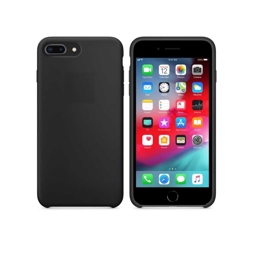 Riff "Thin & Soft Back Case iPhone 7 Plus / 8 Plus" Black