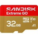 SanDisk 32 Gt Extreme GO UHS-I U3 V30 microSDHC atmiņas karte SanDisk 32 Gt Extreme GO UHS-I U3 V30 microSDHC atmiņas karte