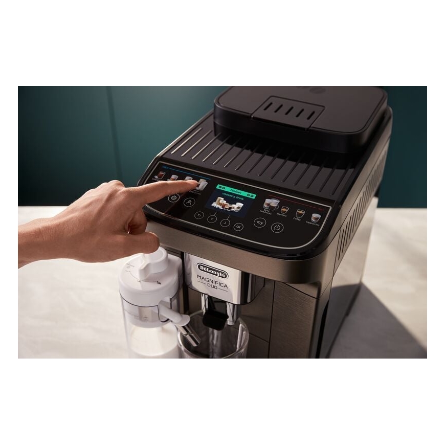 DeLonghi ECAM330.80.TXB Magnifica Duo kohvimasin, titaan/must – 4
