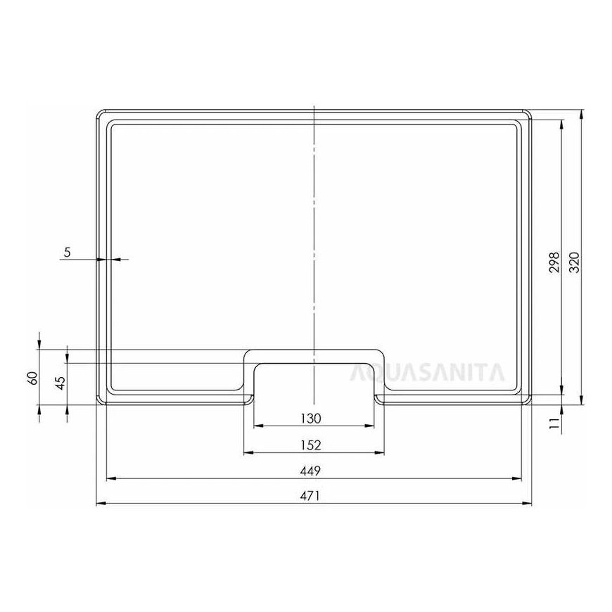 Compotexa Cutting Board Tesa SQT-472.320 (Sapele) – 4