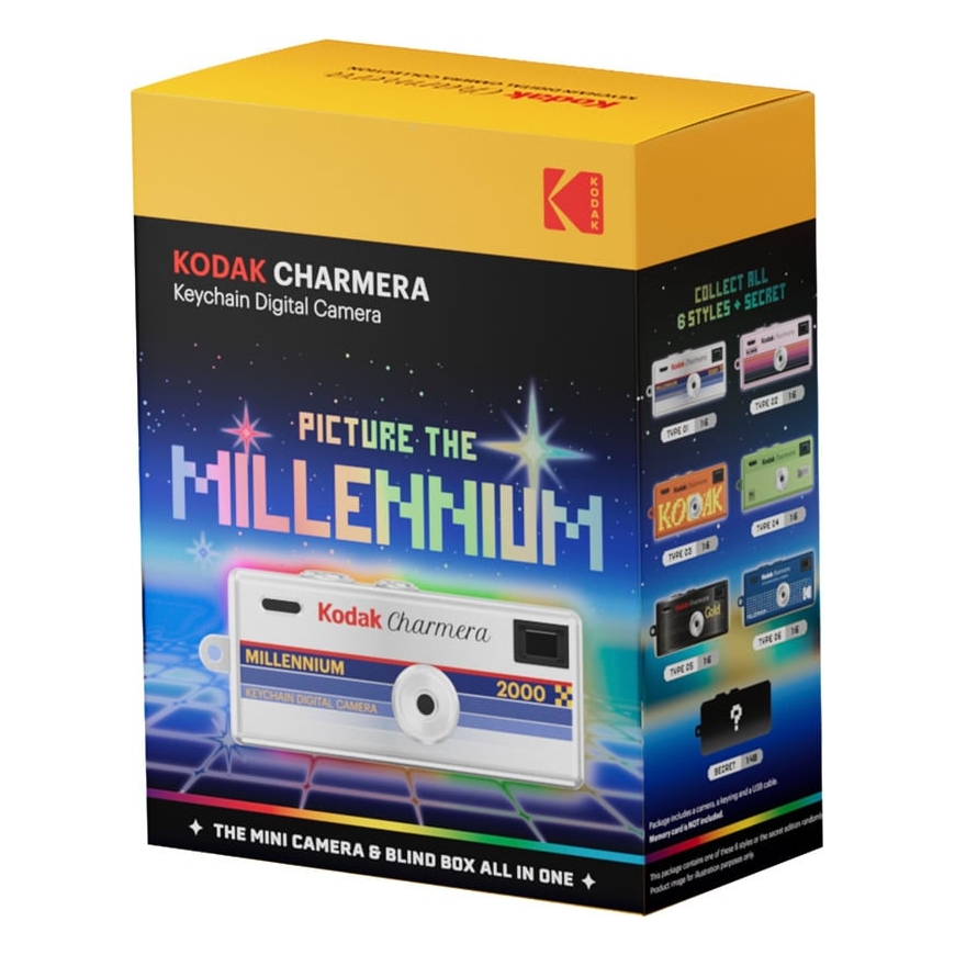 Kodak Charmera Millennium Edition taustiņu kameras, izlase