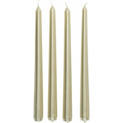 ATMOSPHERA CANDLES SATIN GOLD 192G 4PCS