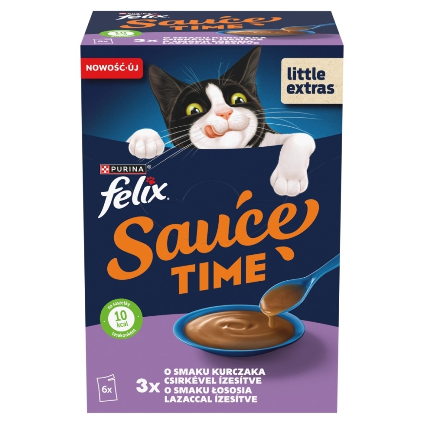 PURINA Felix padažas - drėgnas kačių maistas - 6x40g