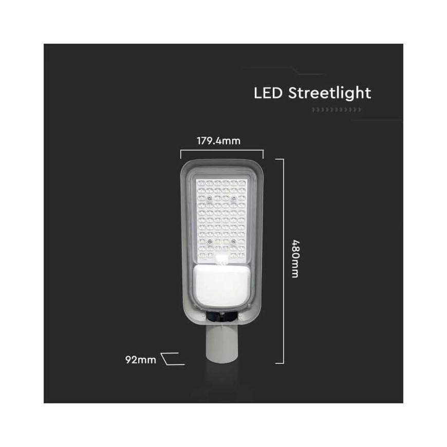 V-tac 100W LED katuvalo, harmaa, 6500K – 2