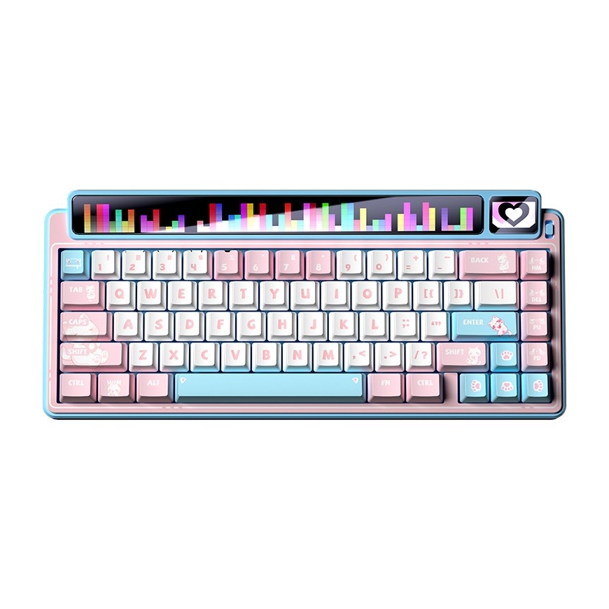 AULA Gasket AMG65 Blue LightFeather RGB klaviatūra