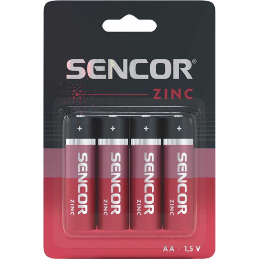 Батарейки Sencor цинк и уголь, AA (LR6), 1.5V