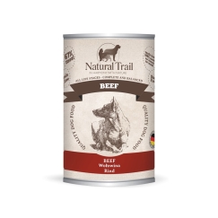 NATURAL TRAIL Liellopa - Mīkstais suņu barība - 400 g