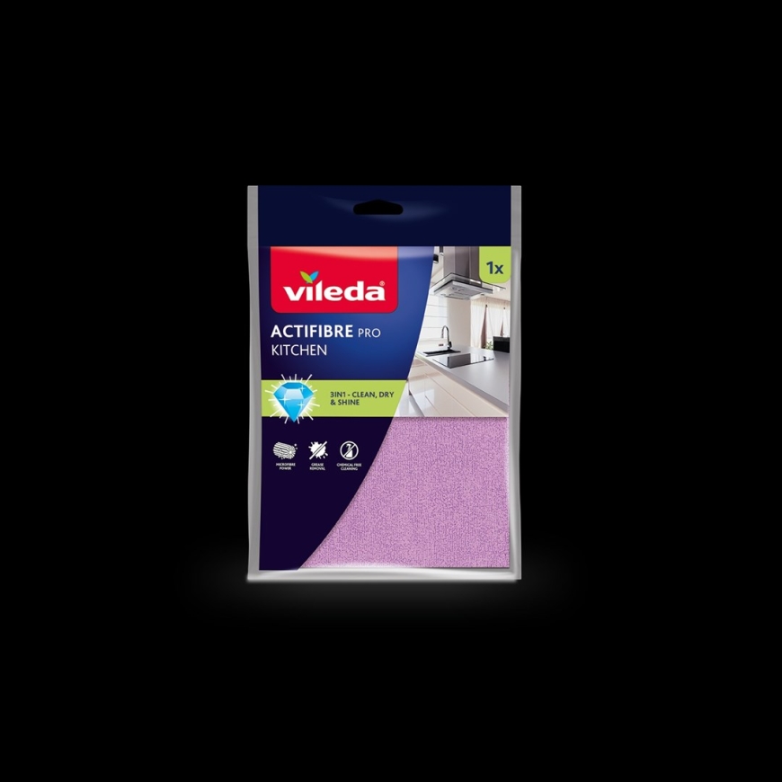 Vileda Actifibre Pro Universalus Virtuvės Šluostės, 1 vnt. – 2