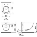 Laufen WC Set Pro Rimless Laufen WC Set Pro Rimless
