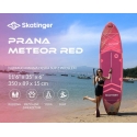 SKATINGER Prana Meteor Raudona SUP lenta 350x89x15 cm