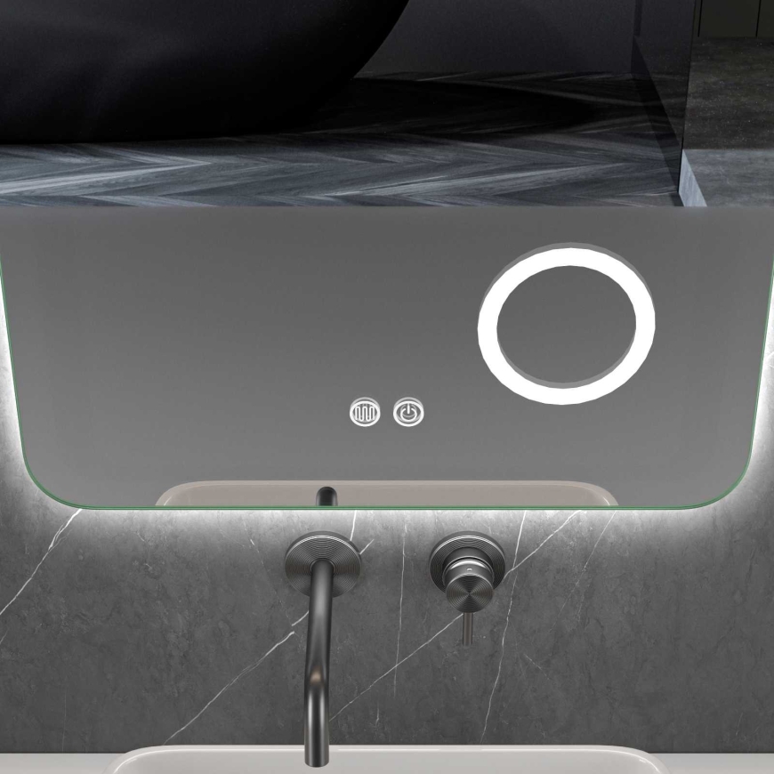 Visional LED-peili GLOW, 80 x 60 cm, 2700-6500K, 24W, 2503Lm, IP44 – 4