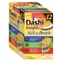 INABA Dashi Delights Silky Broth Chicken sekoitus - märkä kissanruoka - 12x40g INABA Dashi Delights Silky Broth Chicken sekoitus - märkä kissanruoka - 12x40g