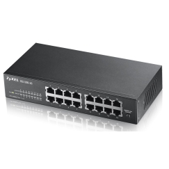 Zyxel GS1100-16 Nevaldomas Gigabit Ethernet (10/100/1000) Juodas