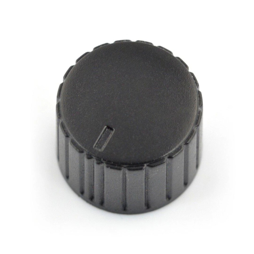 Oem Potentiomeetri Nupp GC20 Must - 6/20mm - x5 – 3