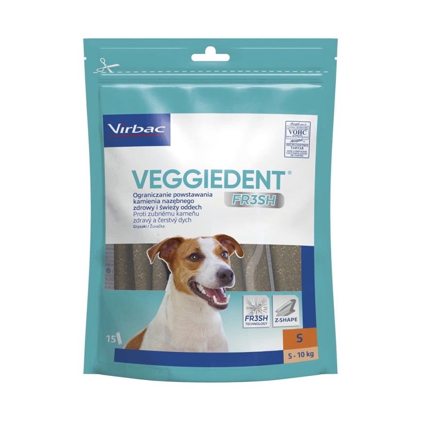 Veggiedent Fresh S (5–10 kg) – koeratoit – 456 g
