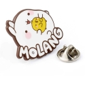 Значок с логотипом Molang и Piu Piu от The Carat Shop Значок с логотипом Molang и Piu Piu от The Carat Shop