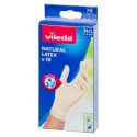 Перчатки Vileda из натурального латекса, размер S/M, 10 пар.