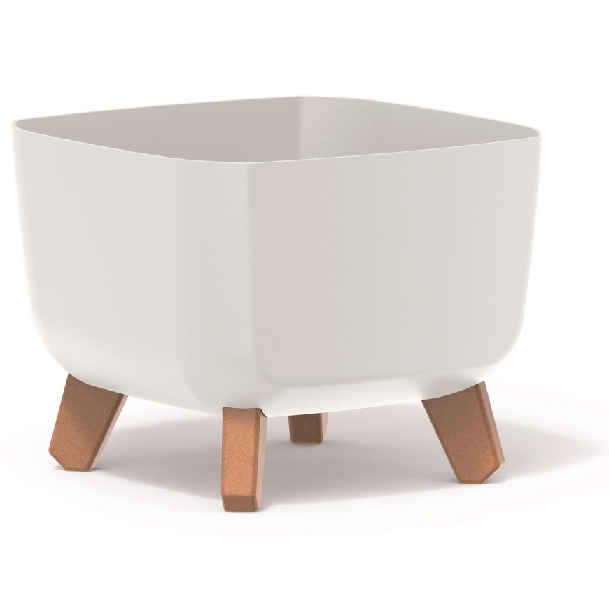 Prosperplast Gracia Square DGQL240 planter - white – 2