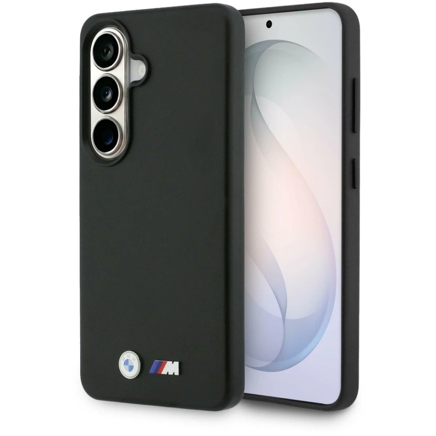 BMW M metāla logo MagSafe maciņš Samsung Galaxy S26+ melnā krāsā – 2