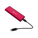 NATEC RHINO M.2 NVME LITE EXTERNAL SSD ENCLOSURE USB-C 3.2 GEN 2 RUBY RED NATEC RHINO M.2 NVME LITE EXTERNAL SSD ENCLOSURE USB-C 3.2 GEN 2 RUBY RED