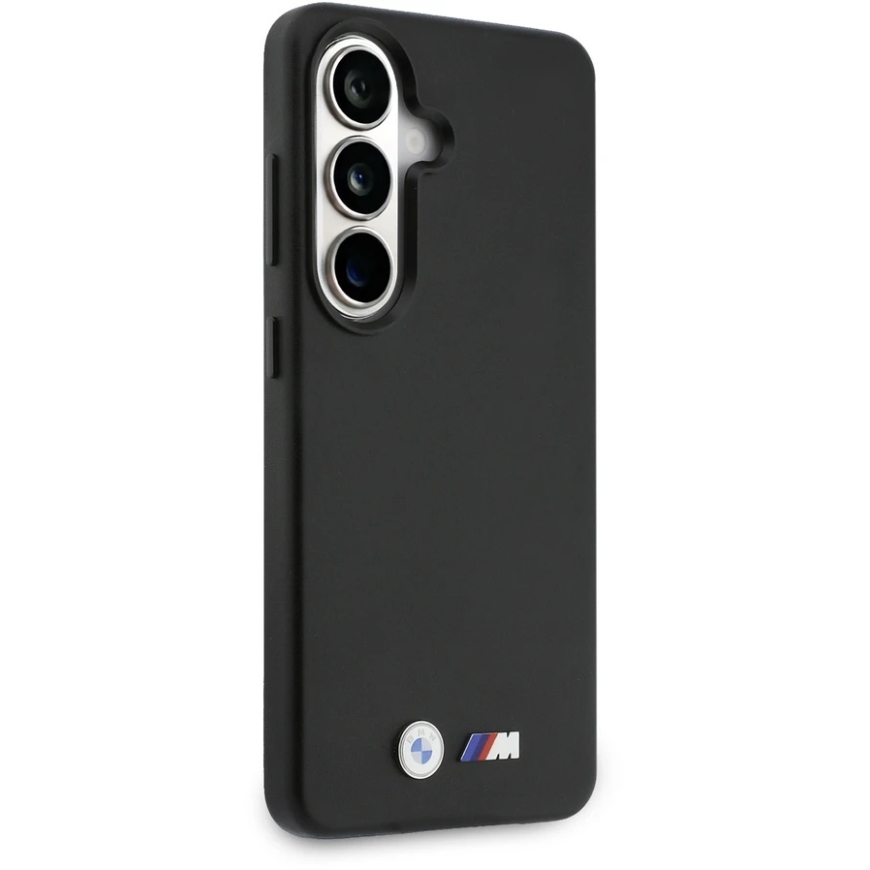 Dėklas BMW M Metal Logo MagSafe Samsung Galaxy S26+ juodos spalvos – 5