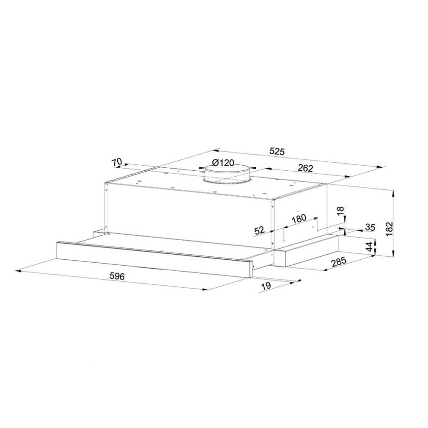 Telescopic ventilators MAAN Corona G 60 315 m3/h, Balta – 2