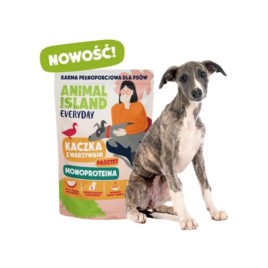 ANIMAL ISLAND Ikdienas Monoproteīnu Liellopa, Pīles, Tītara - mitrais suņu barība - 9x300g – 3