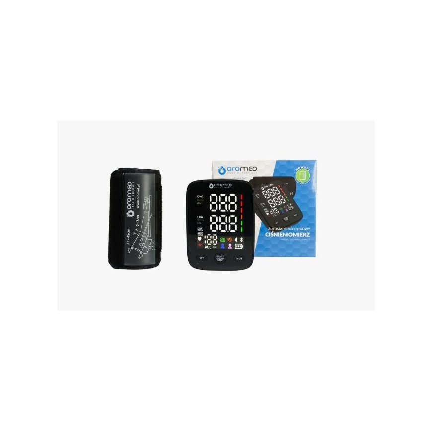 OROMED RO-N13 KOMPAKTNE USB ÜLAEÄRNE VERERÕHU MONITOR – 3