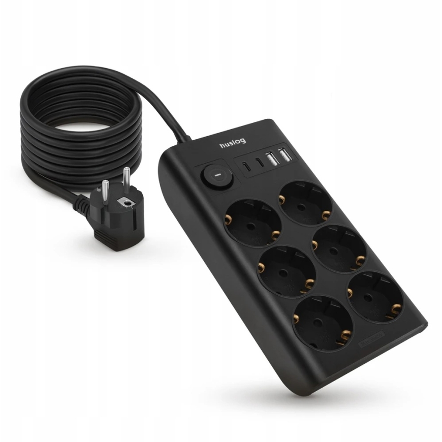 Huslog flat electric extension cord – 2